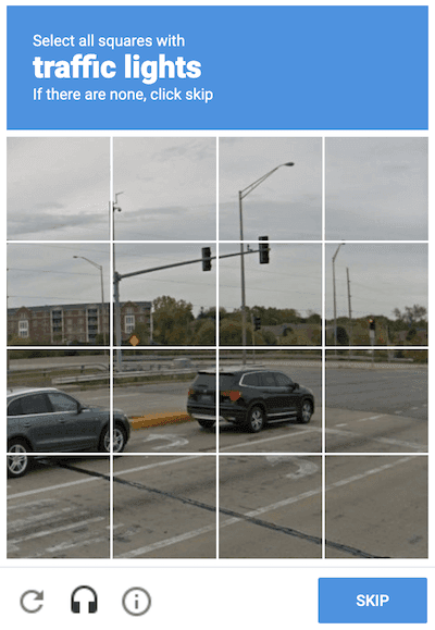reCaptcha in Action reCaptcha in Action