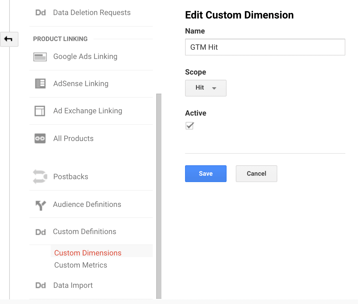 Create custom Dimension Create custom Dimension
