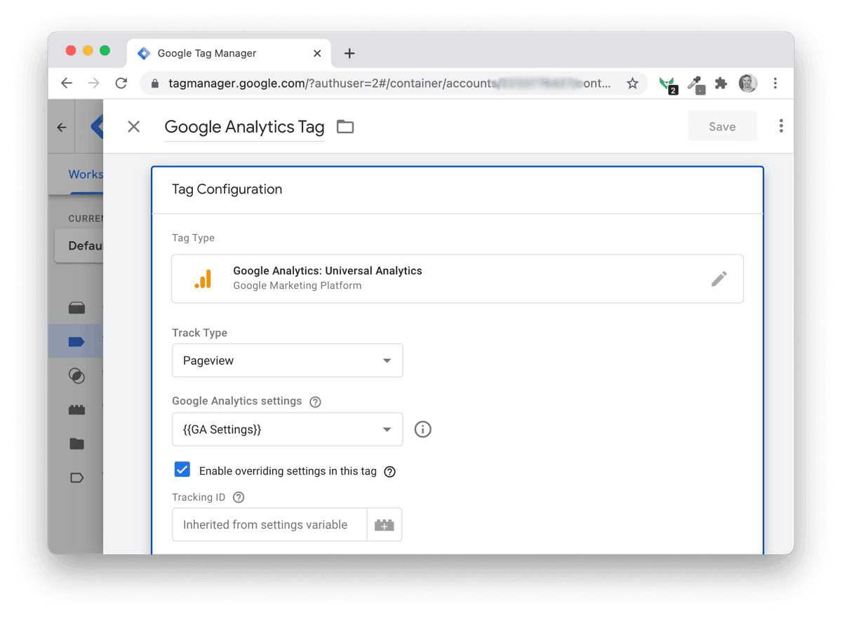 GTM - Google Analytics Tag with GA Settings Variable GTM - Google Analytics Tag with GA Settings Variable