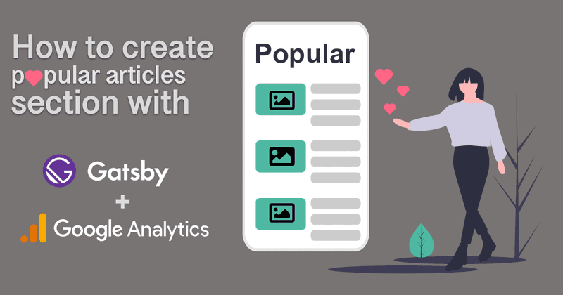 Popular Articles Section with Gatsby and Google Analytics Img